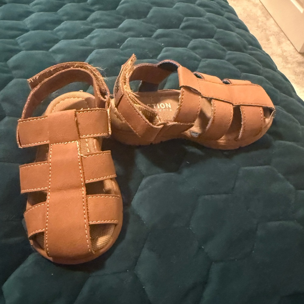 Kenneth Cole Tan Kids Sandals